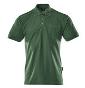 00783-260-010 Polo-Shirt mit Brusttasche - Schwarzblau