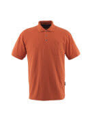 00783-260-140 Polo-Shirt mit Brusttasche - Dunkelorange