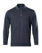 00785-280-010 Polo-Sweatshirt - Schwarzblau
