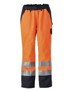 07090-880-141 Überziehhose - hi-vis Orange/Marine