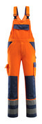 07169-860-141 Arbeitslatzhose - hi-vis Orange/Marine