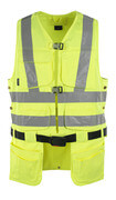 08089-470-17 Werkzeugweste - hi-vis Gelb