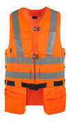 08089-860-14 Werkzeugweste - hi-vis Orange