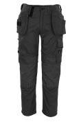 08131-010-09 Hose mit Hängetaschen - Schwarz