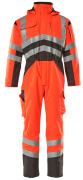 11019-025-A49 Winteroverall - hi-vis Rot/Dunkelanthrazit