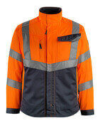 15509-860-14010 Jacke - hi-vis Orange/Schwarzblau