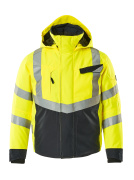 15535-231-14010 Winterjacke - hi-vis Orange/Schwarzblau