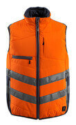15565-249-14010 Winterweste - hi-vis Orange/Schwarzblau