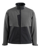 15702-253-1809 Soft Shell Jacke - Dunkelanthrazit/Schwarz