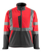 15902-253-17010 Soft Shell Jacke - hi-vis Gelb/Schwarzblau