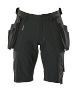17149-311-09 Handwerkershorts - Schwarz