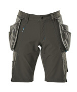 17149-311-09 Handwerkershorts - Schwarz