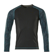 17281-944-09 Langarm T-Shirt - Schwarz