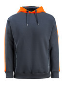 50124-932-01014 Kapuzenpullover - Schwarzblau/hi-vis Orange