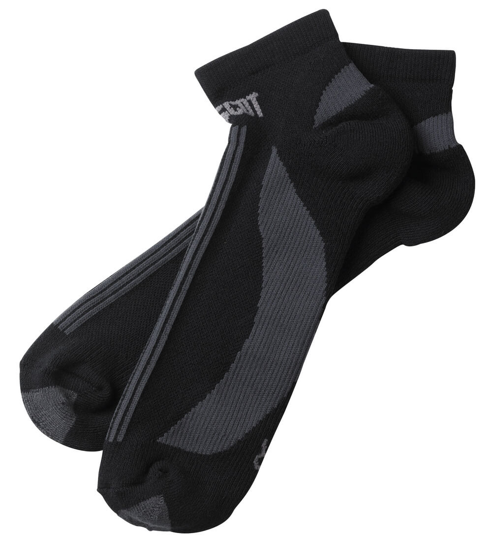 50411-881-0918 Socken - Schwarz/Dunkelanthrazit