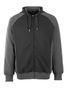 50566-963-0918 Kapuzenpullover - Schwarz/Dunkelanthrazit