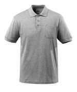 51586-968-010 Polo-Shirt mit Brusttasche - Schwarzblau