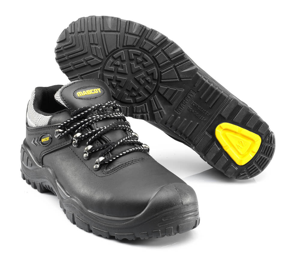 F0073-902-0907 Sicherheitshalbschuh - Schwarz/Gelb