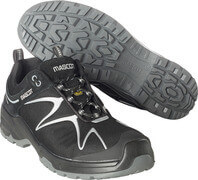 F0121-770-09880 Sicherheitshalbschuh - Schwarz/Silber