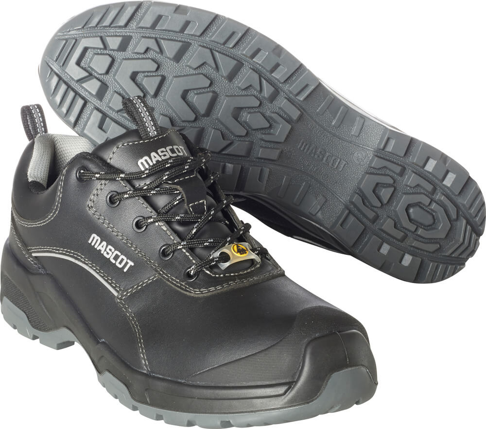 F0127-775-09 Sicherheitshalbschuh - Schwarz