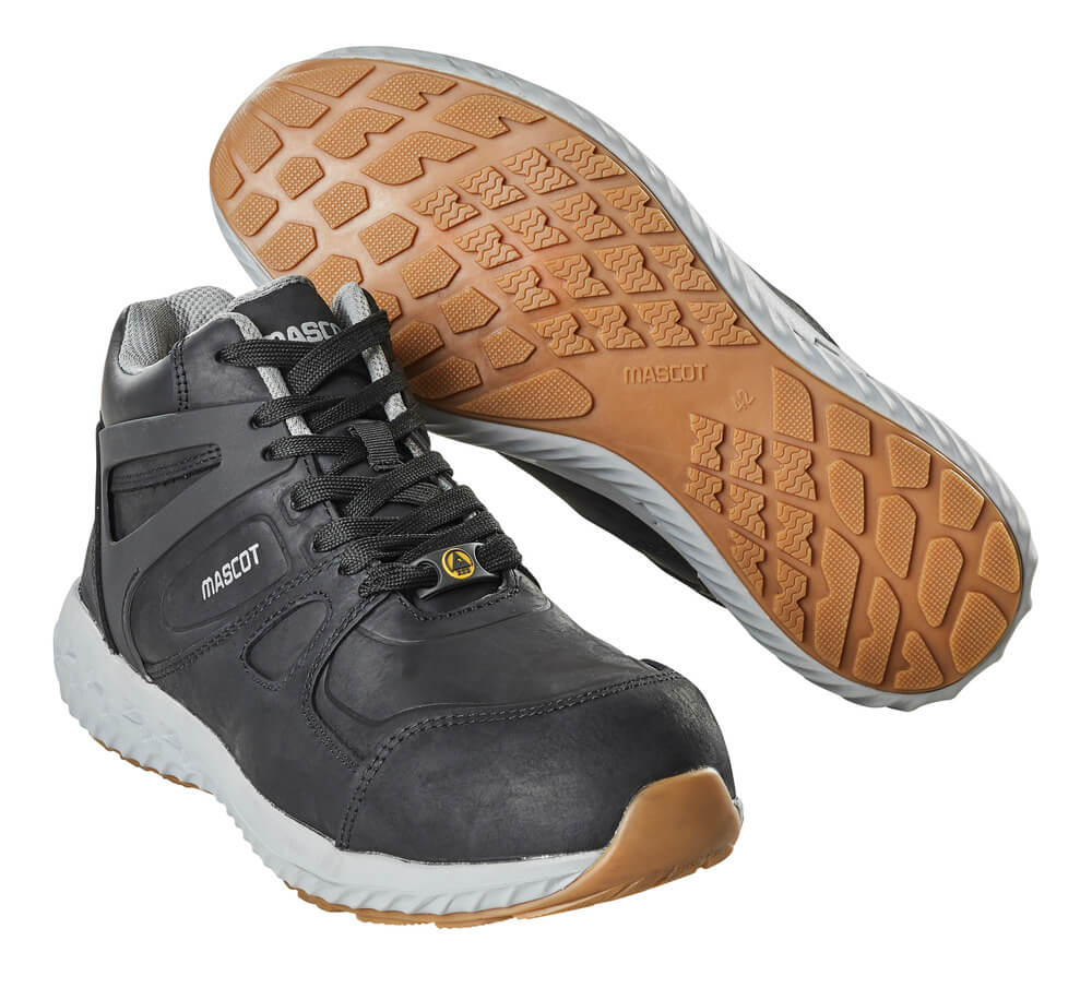 F0304-901-09 Sicherheitsstiefel - Schwarz