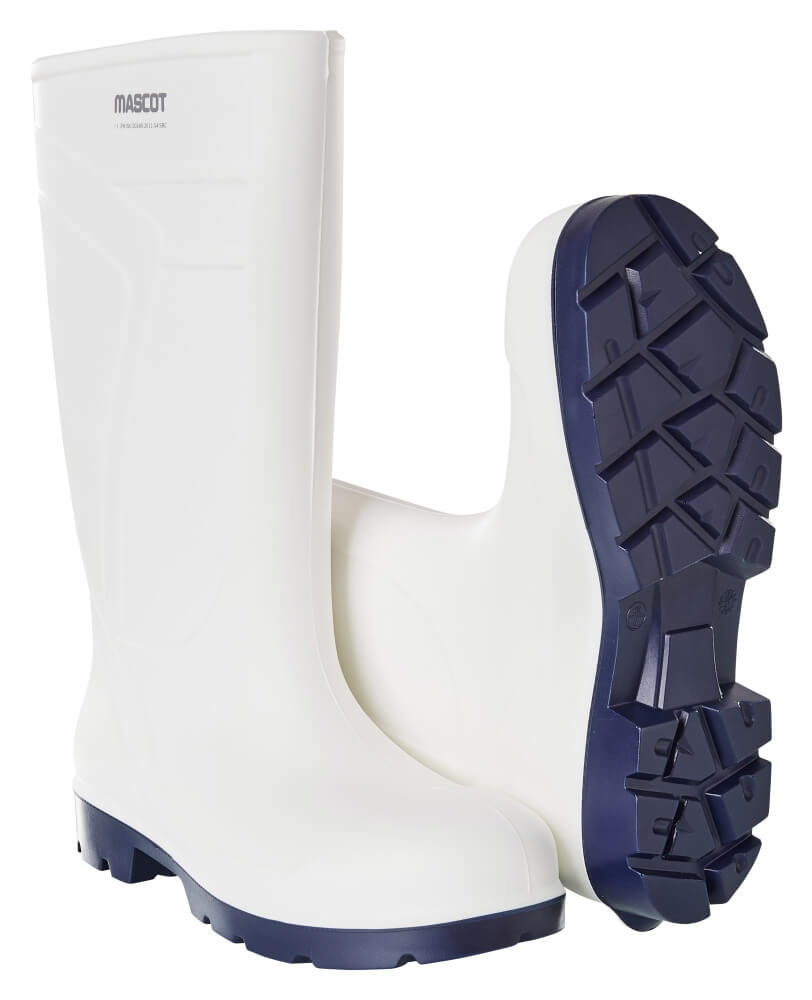 F0850-703-06 PU-Arbeitsstiefel - Weiß